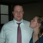 And Dave caught a picture of her giving me the "what-for."