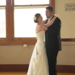 Joe & Kristin's first dance.