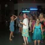 Yes, that's really Anna dancing. Her cousin is just as surprised.