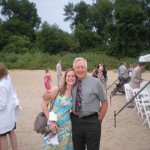 Anna with her Grandpa Fredrickson