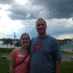 Just after we arrived in Sarnia, Canada. There are no pictures of the drive through Michigan because it's Michigan.