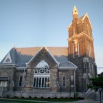 The church across the road