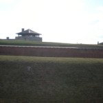 The outside of Historic Ft. Niagara