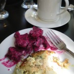 Although I don't know if that's a normal color for food.