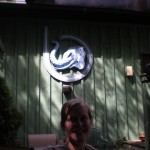 Relaxing at the Blue Elephant
