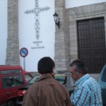 Francis Arjona with a local believer